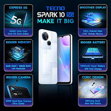 Tecno Spark 10 5G Meta White hover